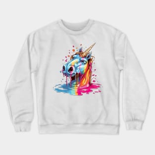 Zombie Unicorn Crewneck Sweatshirt